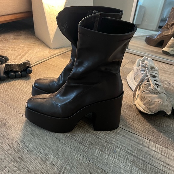 Zara platform boots - Picture 5 of 7